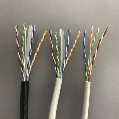 Jaket PVC 250MHz Kabel Ethernet Lan CCA UTP Network Cat6 Cable
