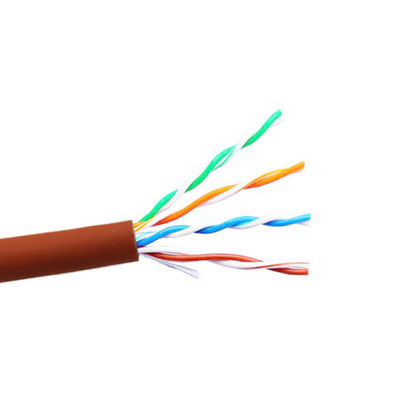 4 Pasang Kabel UTP 305m Cat5e Lan LSZH Kabel Ethernet Cat5e Datar