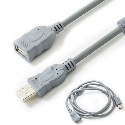 1.5m Transfer Data Kabel USB 2.0 Untuk Kamera Radiator Webcam Mobil MP3