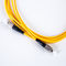 Konektor DIN ODM FTTH Kabel Serat Optik Duplex Multimode