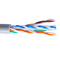 Standar UTP Cat6 Ethernet Lan Cable 23AWG Bare Copper 305 Meter Grey PVC Jacket