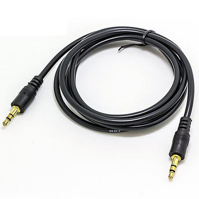 Tahan Lama 1.5m 3.5mm RCA Male To Male Kabel Audio Tahan Aus