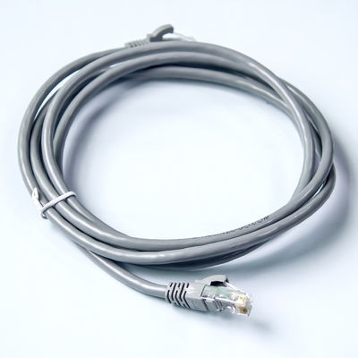 0.16mm Abu-abu 3m Cat6 Ethernet Patch Cable Diameter Luar 6.00mm