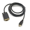 HDMI TO VGA HD Adapter 1.8m Laptop Ke Kabel Konverter Proyektor